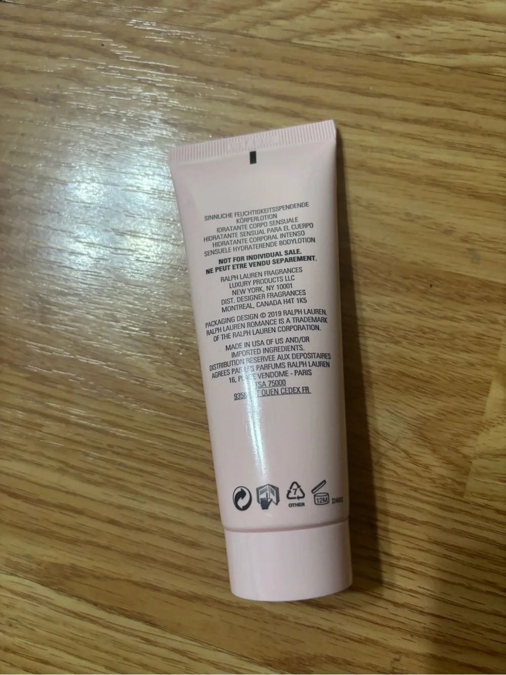 Ralph Lauren Romance Body Moisturizer - 2.5oz. NWOB